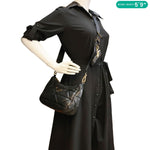 Prada System Re-edition Quilted Nappa Leather Shoulder Bag Black