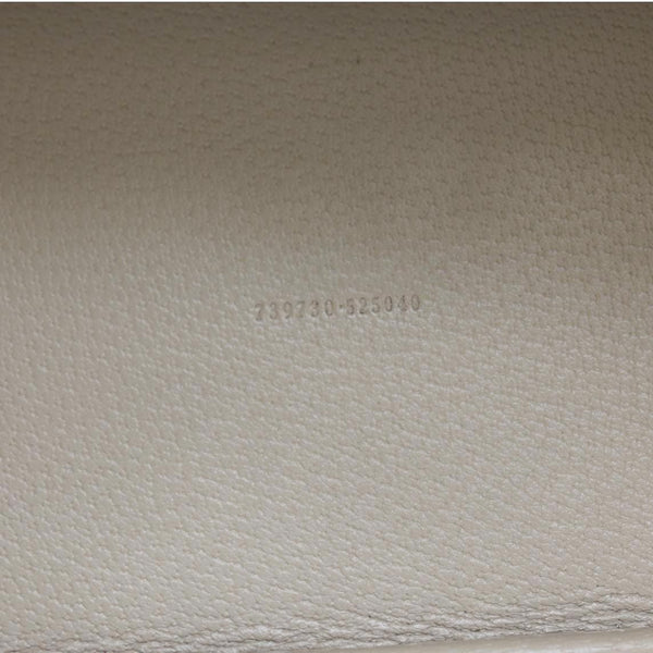 GUCCI Ophidia Dollar Calfskin GG Supreme Canvas Tote Bag Beige 739730