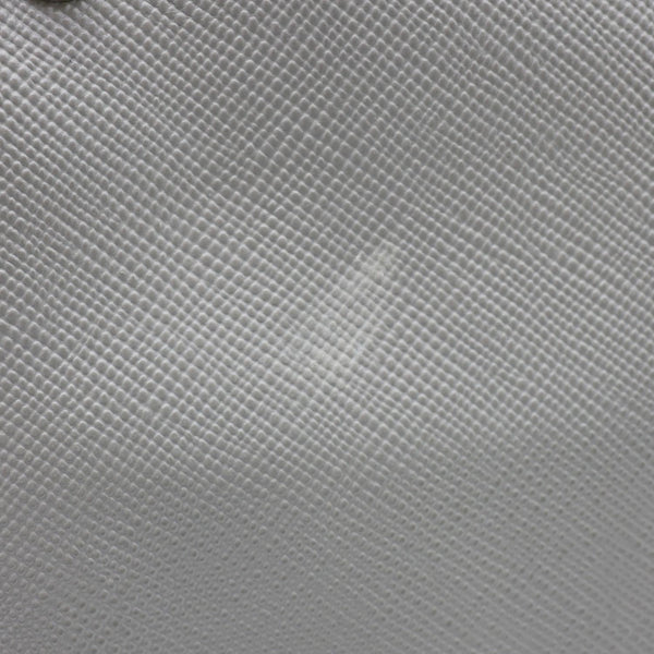 PRADA Double Handle Saffiano Leather Tote Bag Grey