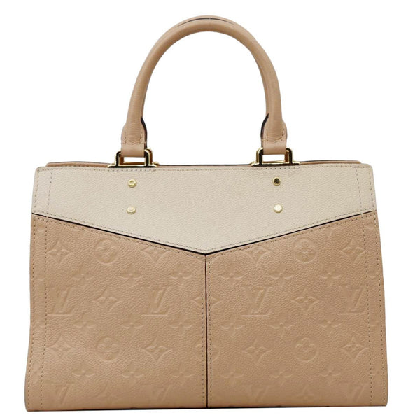 LOUIS VUITTON Sully PM Monogram Empreinte Leather Shoulder Bag Papyrus