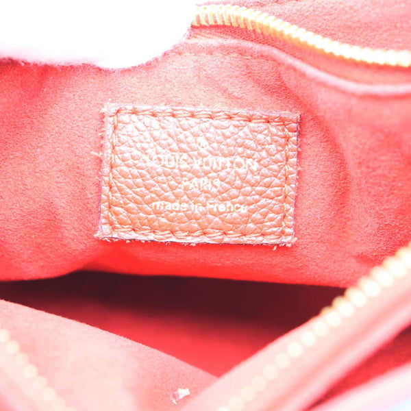 LOUIS VUITTON Surene BB Monogram Canvas Shoulder Bag Red