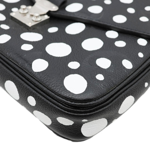 LOUIS VUITTON x YK Metis Pochette Monogram Giant Empreinte Dot Shoulder Bag Black