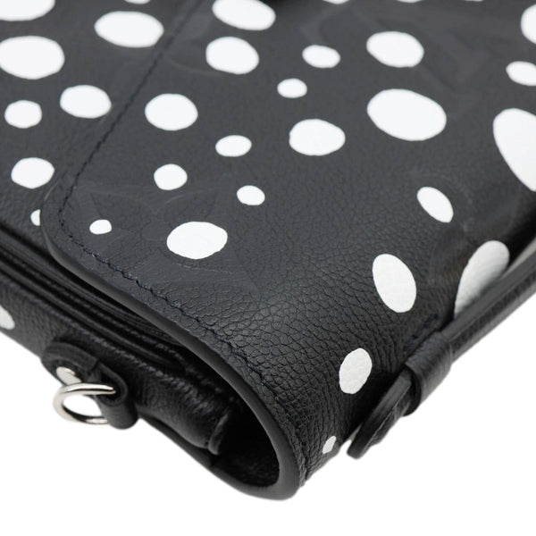 LOUIS VUITTON x YK Metis Pochette Monogram Giant Empreinte Dot Shoulder Bag Black