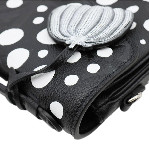 LOUIS VUITTON x YK Metis Pochette Monogram Giant Empreinte Dot Shoulder Bag Black