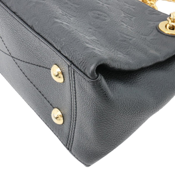 LOUIS VUITTON Surene BB Empreinte Leather Shoulder Bag Black