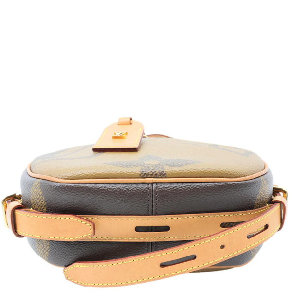 LOUIS VUITTON Boite Chapeau Souple Reverse Monogram Canvas Shoulder Bag Brown