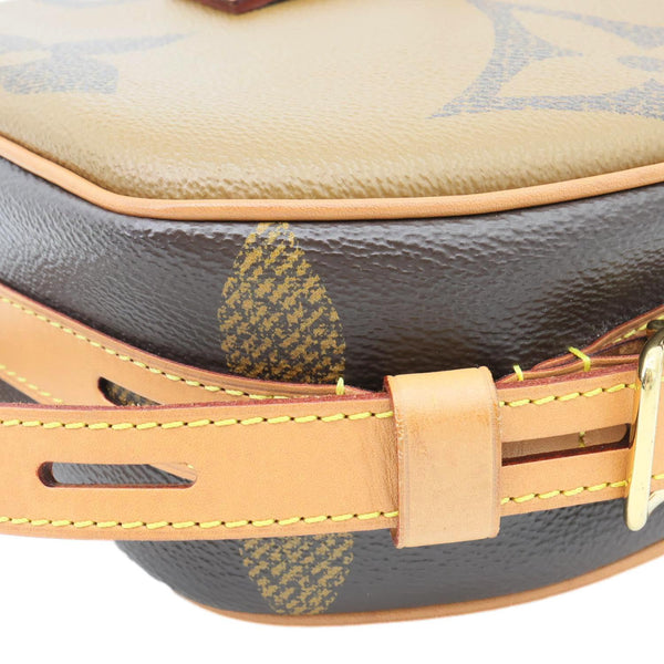 LOUIS VUITTON Boite Chapeau Souple Reverse Monogram Canvas Shoulder Bag Brown