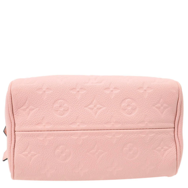 LOUIS VUITTON Speedy 20 Bandouliere Monogram Empreinte Crossbody Bag Pink