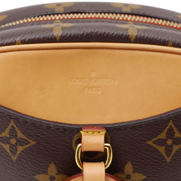 LOUIS VUITTON Deauville Mini Monogram Canvas Shoulder Bag Brown