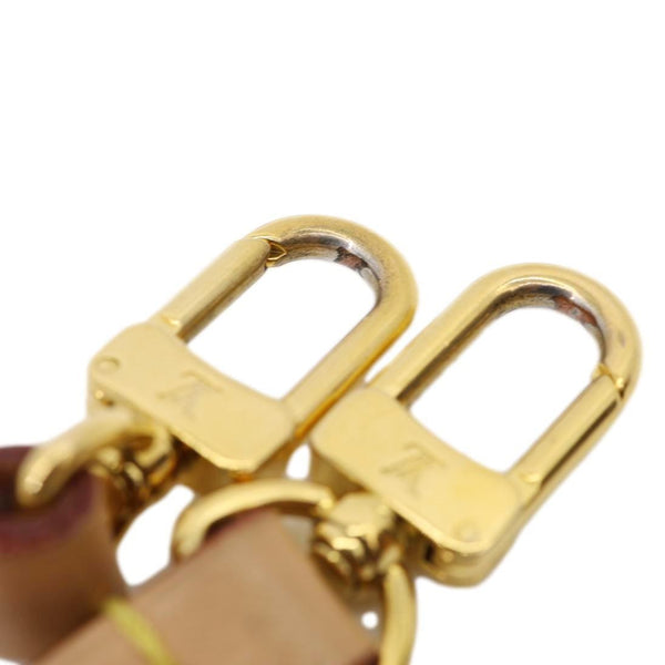 LOUIS VUITTON Deauville Mini Monogram Canvas Shoulder Bag Brown