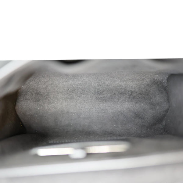 LOUIS VUITTON Twist MM Epi Leather Chain Shoulder Bag Black