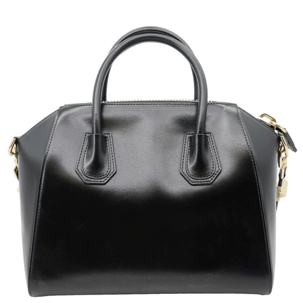 GIVENCHY Antigona Leather Shoulder Bag Black