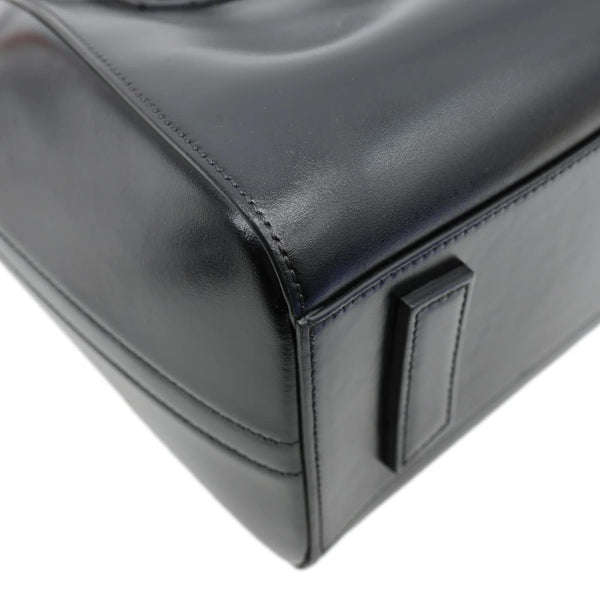 GIVENCHY Antigona Leather Shoulder Bag Black