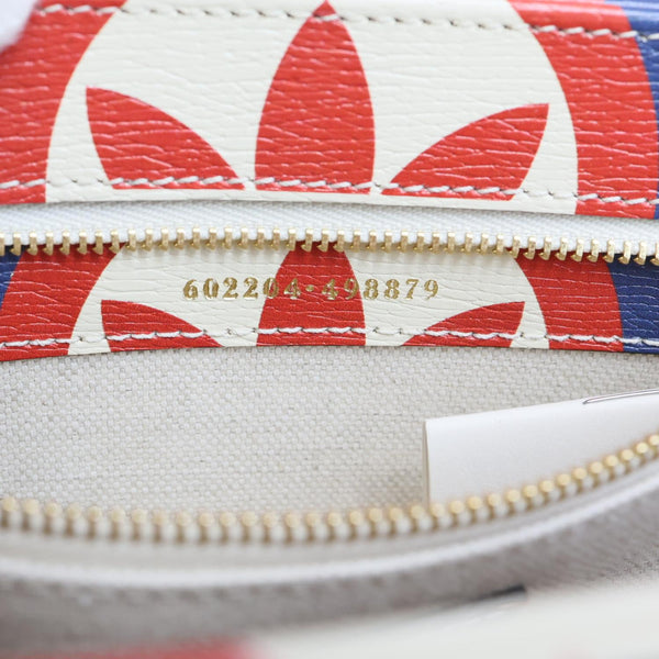 GUCCI x Adidas Horsebit 1955 Leather Shoulder Bag Red 602204