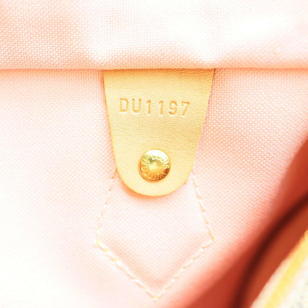 LOUIS VUITTON Propriano Damier Azur Tote Bag Rose Ballerine