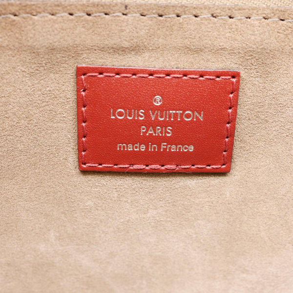 LOUIS VUITTON W PM Veau Cachemire Calfskin Tote Bag Maroon
