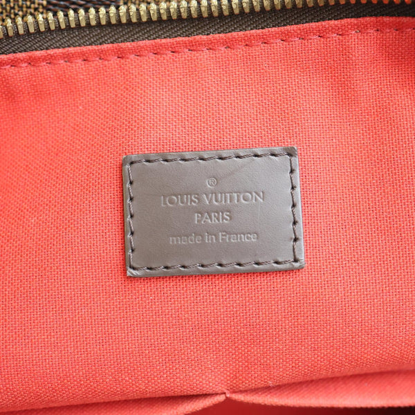 LOUIS VUITTON Duomo Damier Ebene Hobo Bag Brown