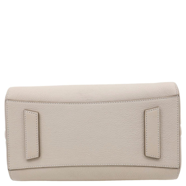 GIVENCHY Antigona Small Leather Shoulder Bag Cream