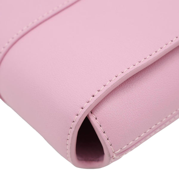 Balenciaga Downtown Hourglass Small Soft Leather Shoulder Bag Pink