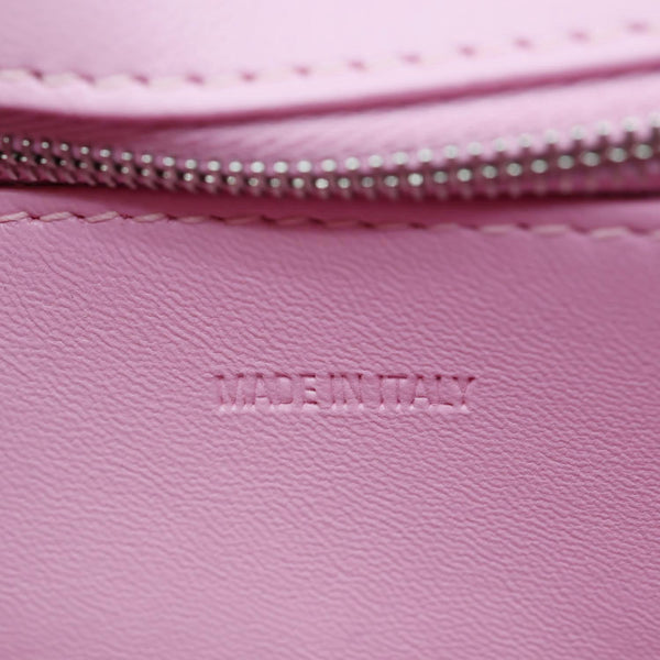 Balenciaga Downtown Hourglass Small Soft Leather Shoulder Bag Pink