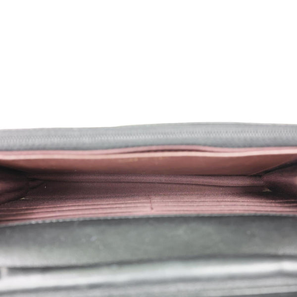 CHANEL WOC Wallet on Chain Leather Shoulder Bag Black