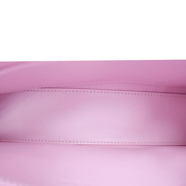 Balenciaga Downtown Hourglass Small Soft Leather Shoulder Bag Pink