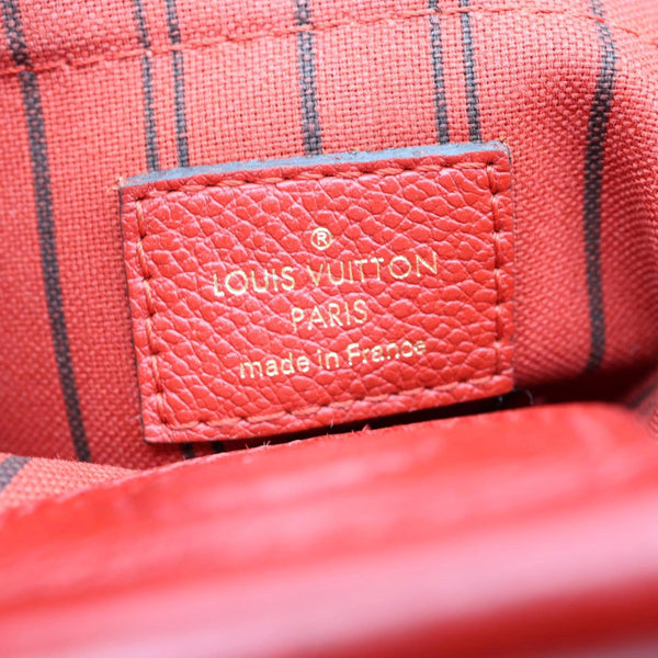 LOUIS VUITTON Mazarine Monogram Empreinte Shoulder Bag Red