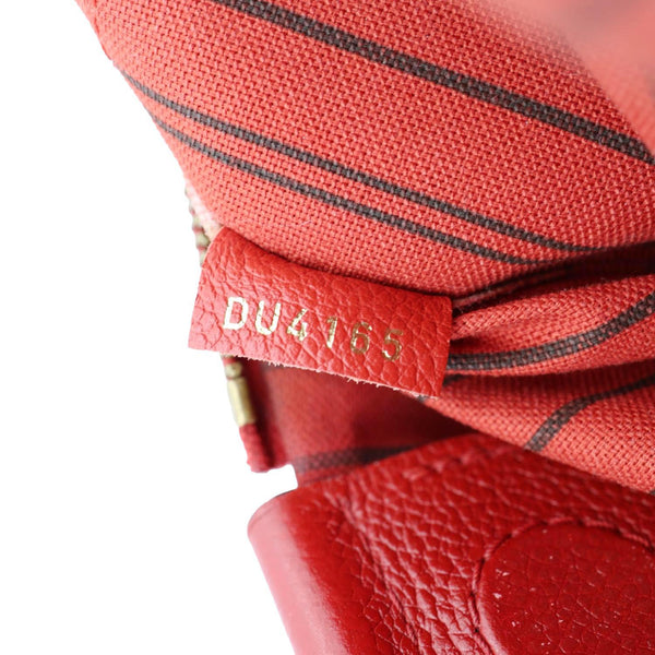 LOUIS VUITTON Mazarine Monogram Empreinte Shoulder Bag Red