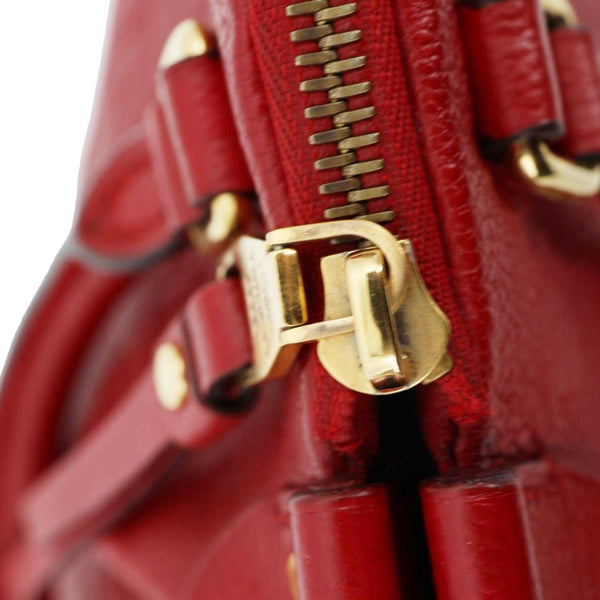 LOUIS VUITTON Mazarine Monogram Empreinte Shoulder Bag Red