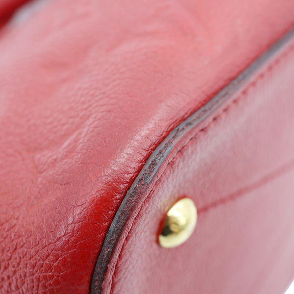 LOUIS VUITTON Mazarine Monogram Empreinte Shoulder Bag Red