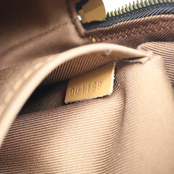 LOUIS VUITTON Soft Trunk Monogram Canvas Shoulder Bag Brown