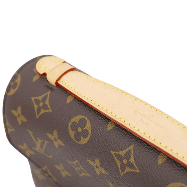 LOUIS VUITTON Metis Pochette Monogram Canvas Crossbody Bag Brown