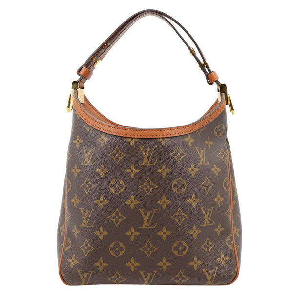 LOUIS VUITTON Dauphine Monogram Reverse Canvas Hobo Shoulder Bag Brown