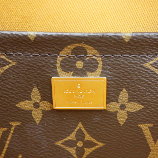 LOUIS VUITTON Venice Monogram Vernis Leather Shoulder Bag Bronze