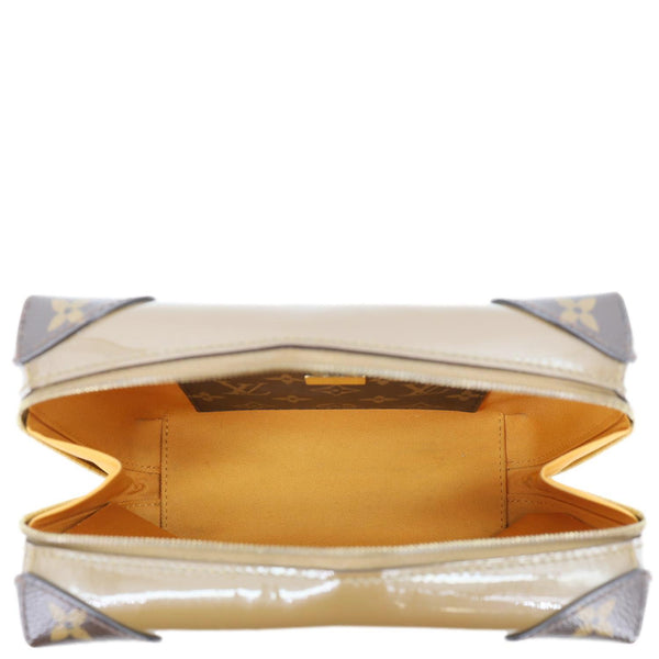 LOUIS VUITTON Venice Monogram Vernis Leather Shoulder Bag Bronze