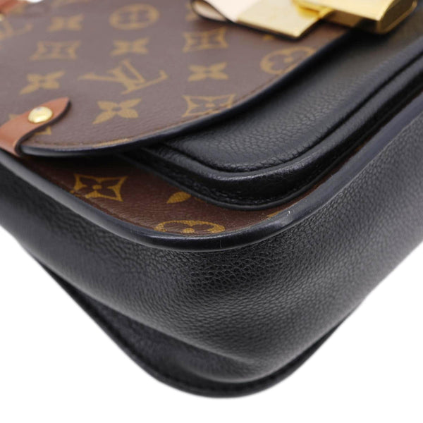 LOUIS VUITTON Vaugirard Monogram Canvas Shoulder Bag Brown