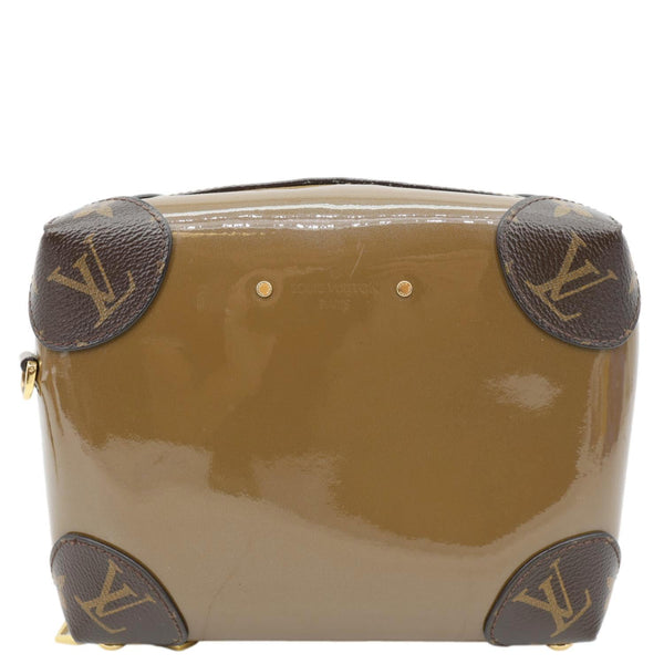 LOUIS VUITTON Venice Monogram Vernis Leather Shoulder Bag Bronze