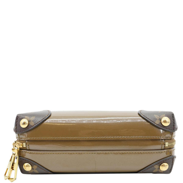 LOUIS VUITTON Venice Monogram Vernis Leather Shoulder Bag Bronze