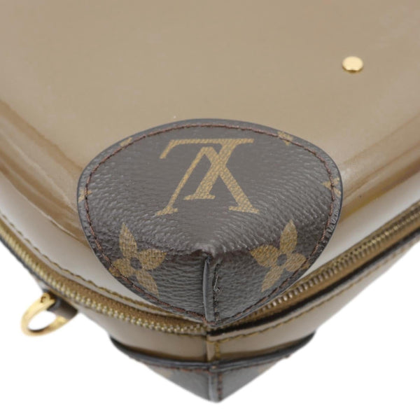 LOUIS VUITTON Venice Monogram Vernis Leather Shoulder Bag Bronze