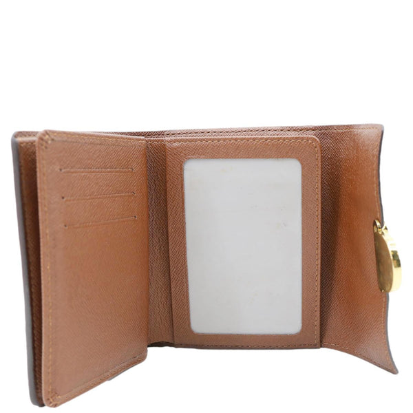 LOUIS VUITTON Koala Monogram Canvas Coin Purse Wallet Brown