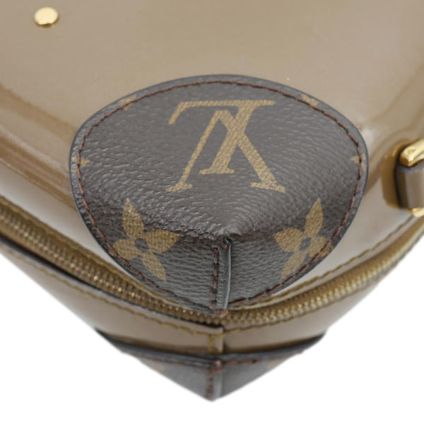 LOUIS VUITTON Venice Monogram Vernis Leather Shoulder Bag Bronze