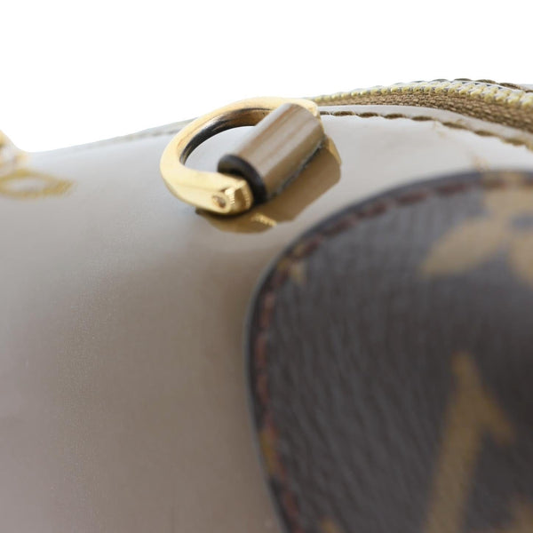 LOUIS VUITTON Venice Monogram Vernis Leather Shoulder Bag Bronze