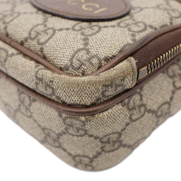 Gucci Neo Vintage Mini GG Supreme Canvas Crossbody Bag Beige 658556
