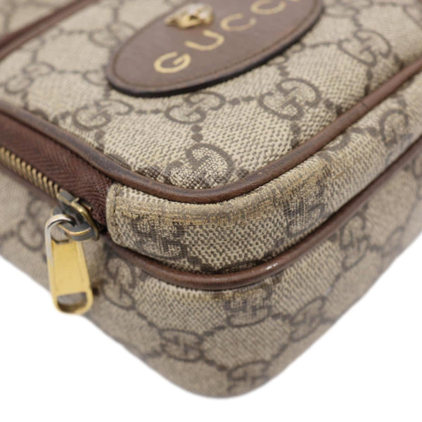 Gucci Neo Vintage Mini GG Supreme Canvas Crossbody Bag Beige 658556
