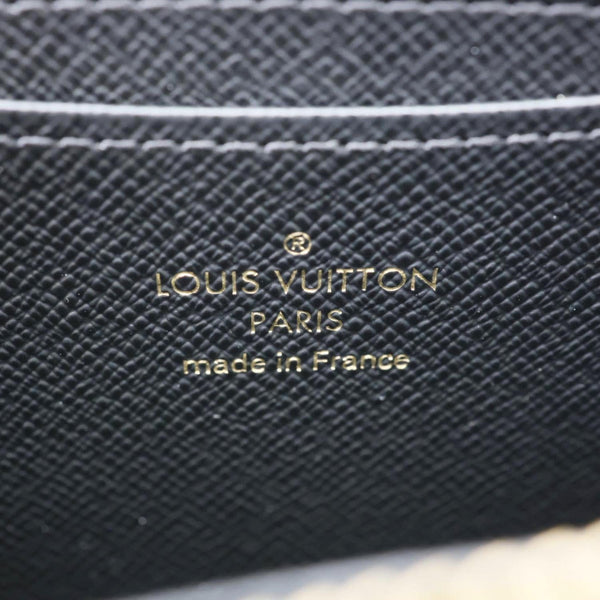 LOUIS VUITTON Monogram Giant Canvas Zippy Coin Purse Brown