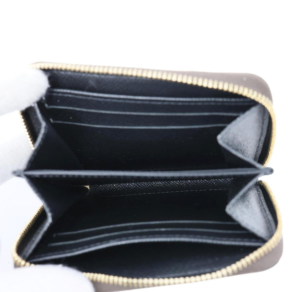 LOUIS VUITTON Monogram Giant Canvas Zippy Coin Purse Brown