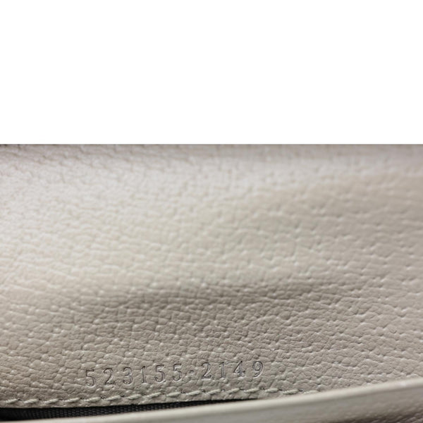 GUCCI Ophidia Web GG Supreme Canvas Card Case Wallet Beige 523155