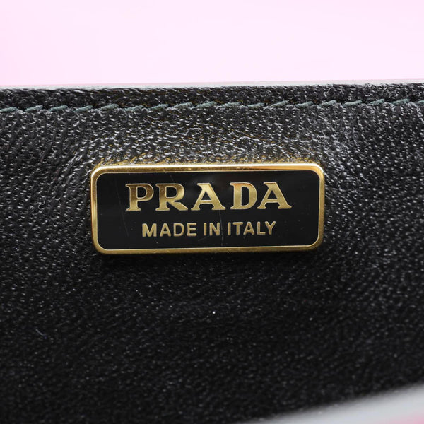 PRADA Cahier City Calf Saffiano Leather Shoulder Bag Pink