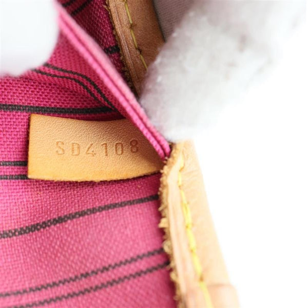 LOUIS VUITTON Neverfull MM Monogram Canvas Tote Bag Brown