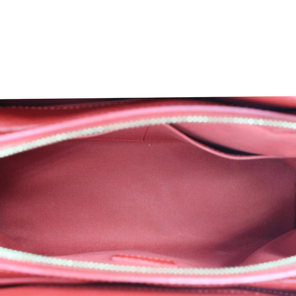 LOUIS VUITTON Vosges MM Empreinte Leather Shoulder Bag Red